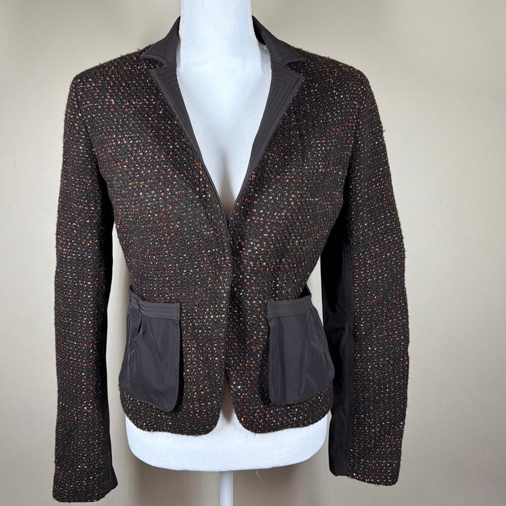 Yansi Fugel Brown Wool Jacket Size 6